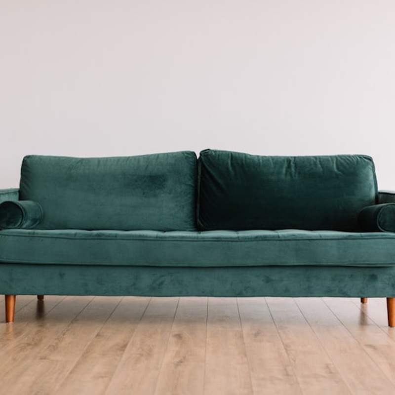 2in1 inflatable sofa with foot stool and manual pump.