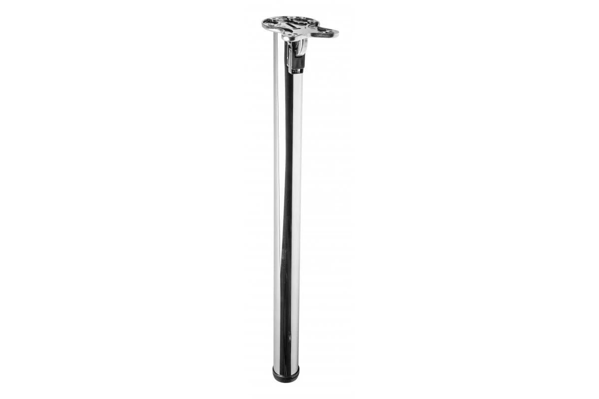 Fordable leg, brushed steel thumbnail