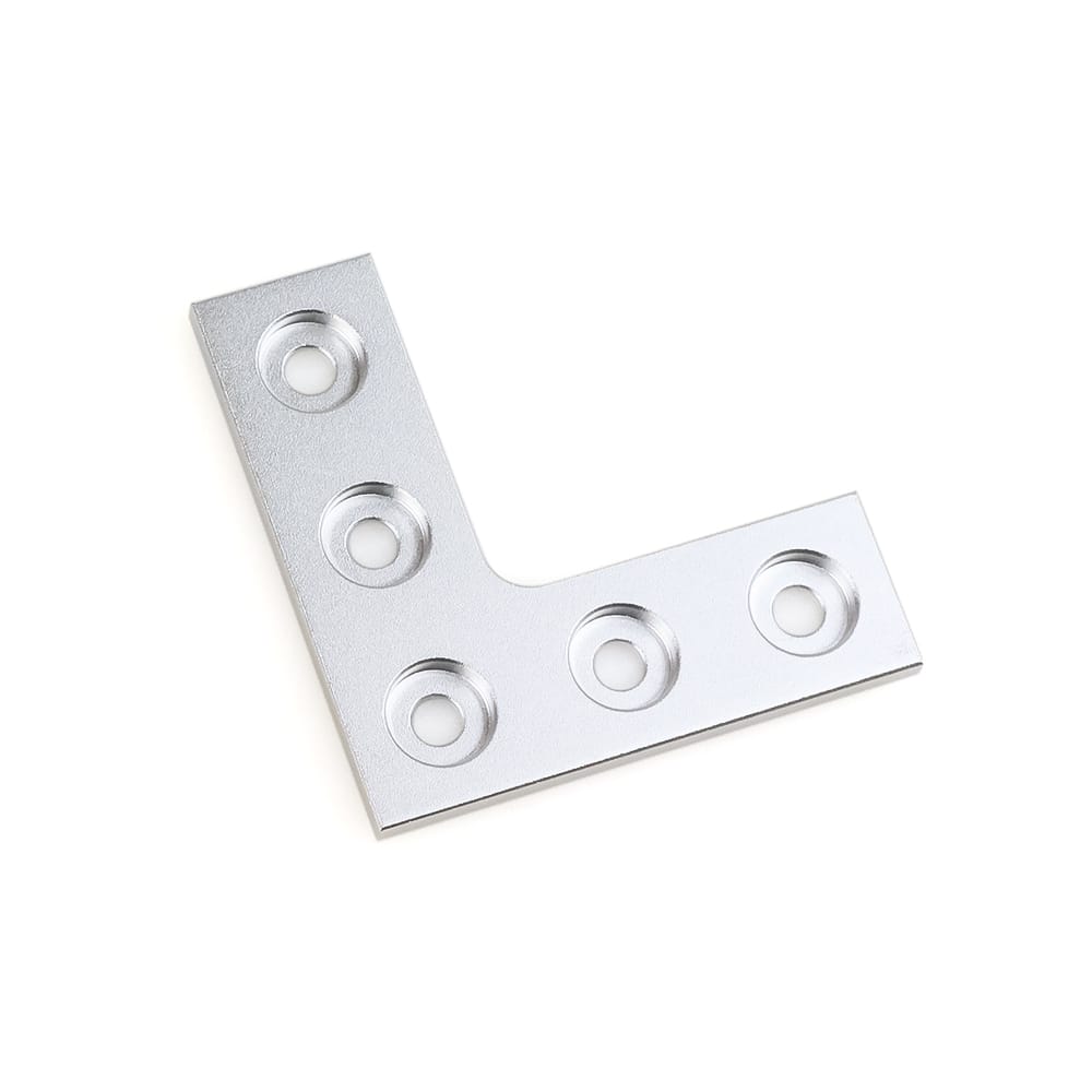 Flat L-Shaped corner bracket