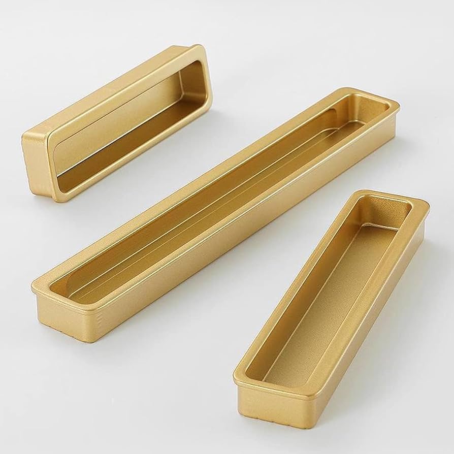 Aluminium alloy recessed handle
